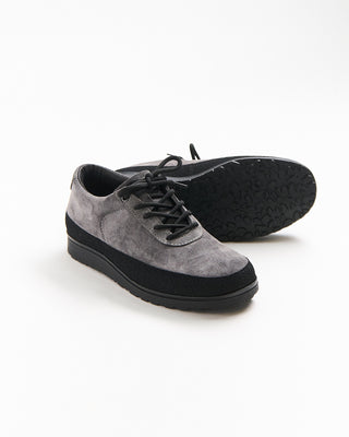 Tarvas Suede Explorer Shoes With Mudguard Grey 350