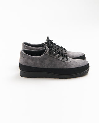 Tarvas Suede Explorer Shoes With Mudguard Grey 351