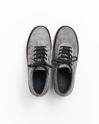 Tarvas Suede Explorer Shoes With Mudguard Grey 355