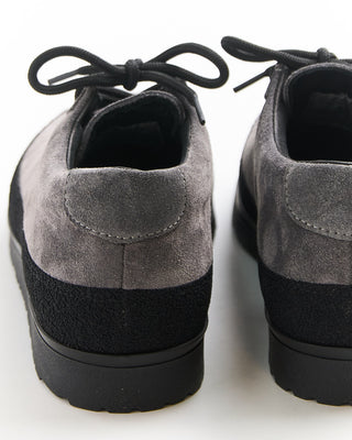 Tarvas Suede Explorer Shoes With Mudguard Grey 356