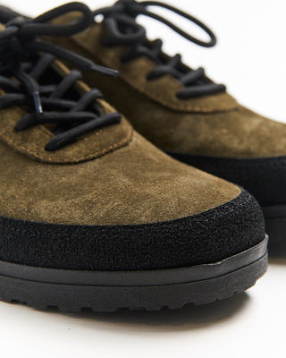 Tarvas Suede Explorer Shoes With Mudguard Olive 362