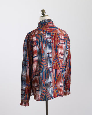 Kardo Relaxed Fit Hand Block Printed Luis Overshirt Multi 0 2