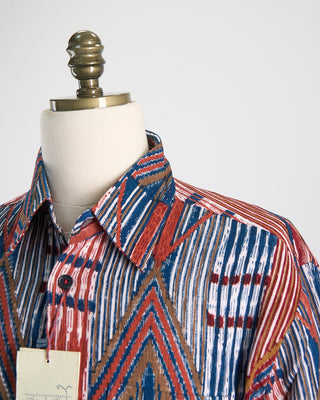 Kardo Relaxed Fit Hand Block Printed Luis Overshirt Multi 0 4