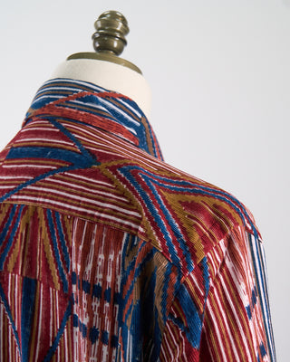 Kardo Relaxed Fit Hand Block Printed Luis Overshirt Multi 0 8