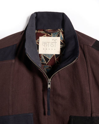 Kardo Alfred Handloom Cotton Patchwork Jacket Multi 3 6100