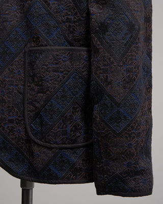 Kardo Amardeep Indigo Khadi Cotton Jacket Indigo 5 5112