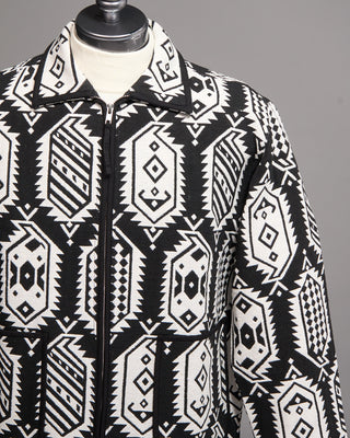 Kardo Amardeep 100% Cotton Jacket Black  White 2 5324