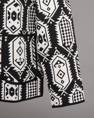 Kardo Amardeep 100% Cotton Jacket Black  White 3 5323