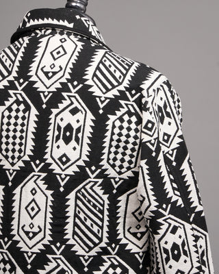 Kardo Amardeep 100% Cotton Jacket Black  White 5 5326