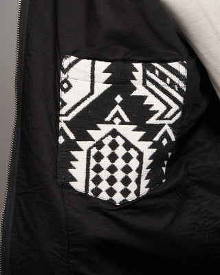 Kardo Amardeep 100% Cotton Jacket Black  White 7 5325