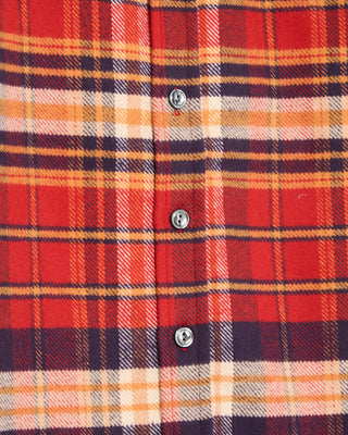 Outclass Vintage Plaid Blanket Easy Shirt Multi 3 4741