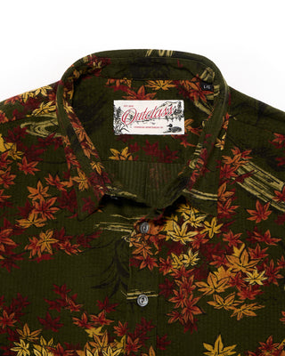 Outclass Autumn Corduroy Easy Shirt Orange 13 4747