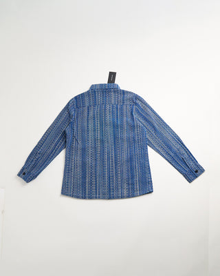 Outclass Indigo Sashiko Overshirt Indigo 10 221