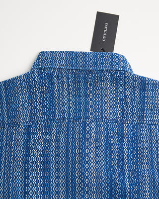Outclass Indigo Sashiko Overshirt Indigo 11 220