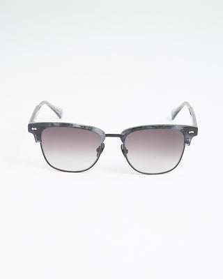 John Varvatos Eyewear Navy Club Style Semi Rimless SJV556 Sunglasses Navy  1