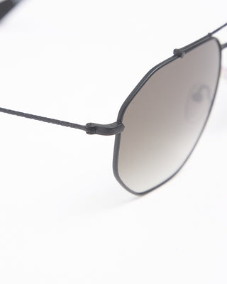 John Varvatos Eyewear Black Metal Frame SJV570 Sunglasses Black  4