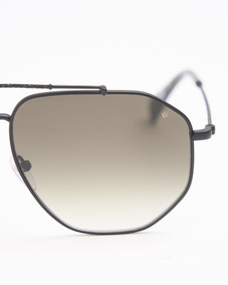 John Varvatos Eyewear Black Metal Frame SJV570 Sunglasses Black  5