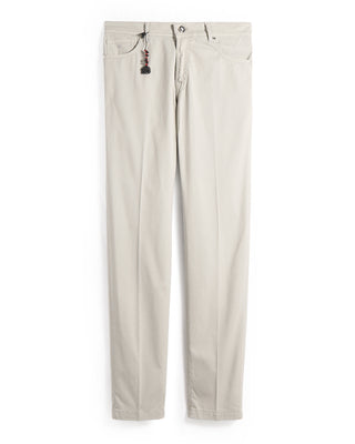 Pescarolo Nerano Cotton  Silk 5 Pocket Pants Stone 7 9313