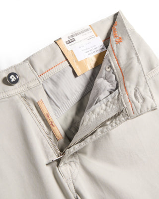Pescarolo Nerano Cotton  Silk 5 Pocket Pants Stone 9 9315