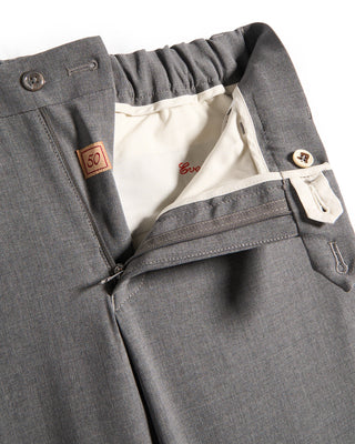Pescarolo Evo Stretch Wool Lux Everyday Trousers Grey 13 9309