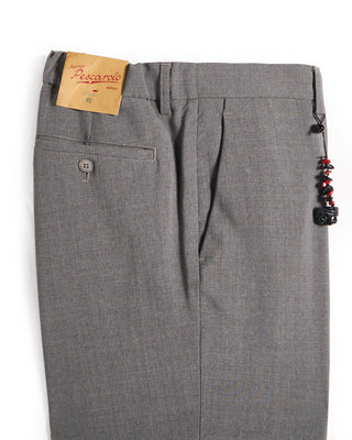 Pescarolo Evo Stretch Wool Lux Everyday Trousers Grey 21 9311