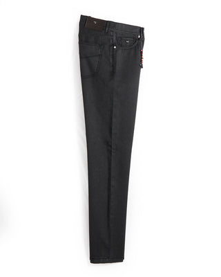 Pescarolo Nerano Stretch Wool 5 Pocket Pants Charcoal 9 9292