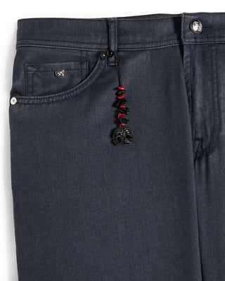 Pescarolo Nerano Stretch Wool 5 Pocket Pants Denim 11 9302