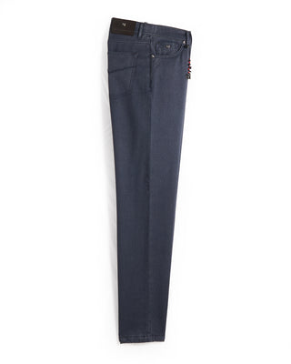 Pescarolo Nerano Stretch Wool 5 Pocket Pants Denim 14 9304