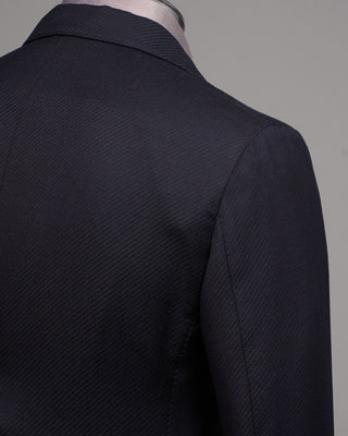 Lardini Twisted Wool Roma Fit Soft Blazer Navy 5 5035