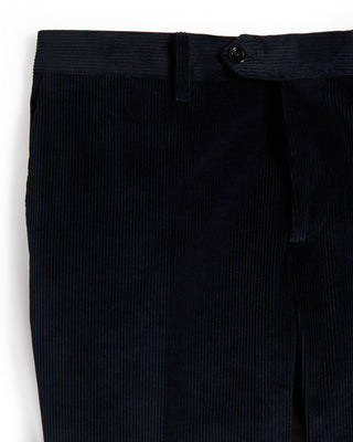 Lardini Medium Wale Corduroy Suit Navy 4 9488