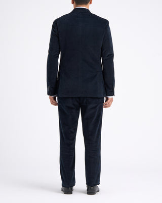 Lardini Medium Wale Corduroy Suit Navy 5 11160