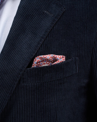 Lardini Medium Wale Corduroy Suit Navy 8 11157