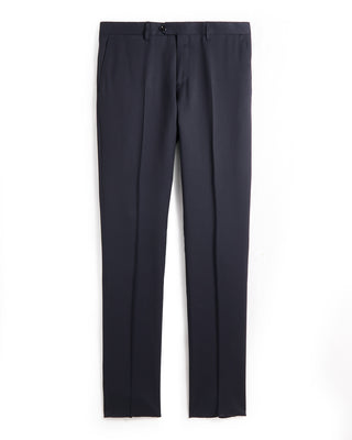 Lardini Natural Stretch Double Breasted Iconic Navy Twill Hybrid Suit Navy 1 9453