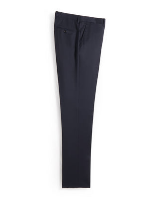 Lardini Natural Stretch Double Breasted Iconic Navy Twill Hybrid Suit Navy 4 9456