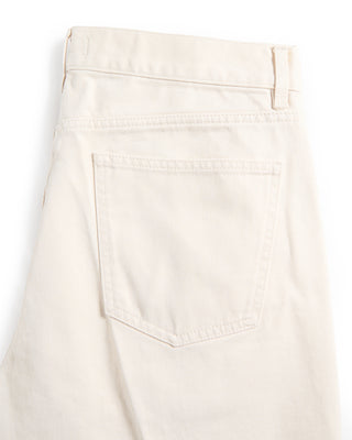 Lardini Twill 5 Pocket Pant Ivory 08 8640