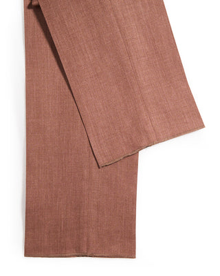 Lardini Wool Silk And Linen Iconic Fine Twill Suit Brick 5 9486