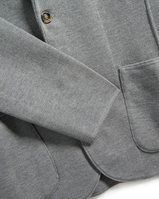 Lardini Cardigan Sweater Jacket Grey 432 8663