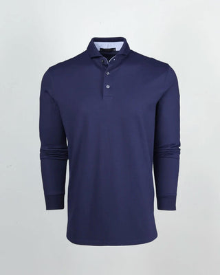 Greyson Cherokee Ls Polo Navy 1