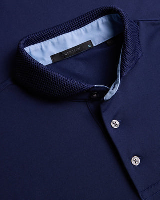 Greyson Cherokee Ls Polo Navy 2