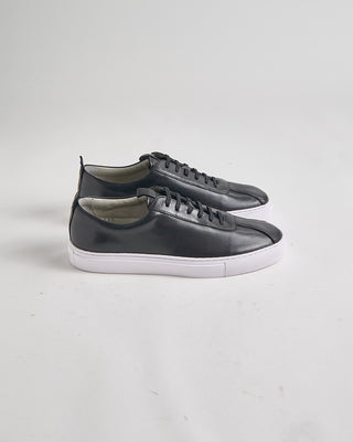 Grenson Sneaker 1   Black Calf Black 1078
