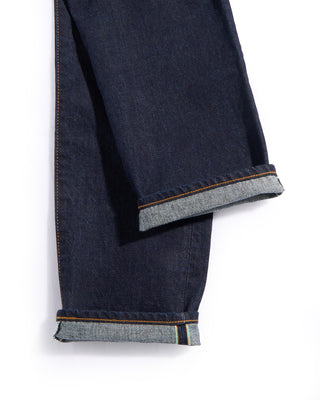 Edwin Made In Japan Regular Fit Akita Selvedge Rinsed Denim Indigo 13 6734