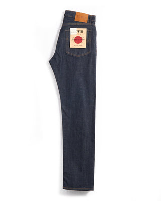 Edwin Made In Japan Regular Fit Aomori Stretch Rinsed Denim Indigo 1