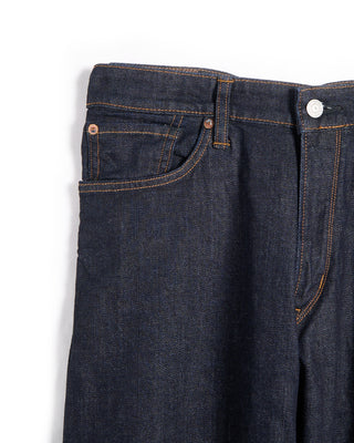 Edwin Made In Japan Regular Fit Aomori Stretch Rinsed Denim Indigo 4