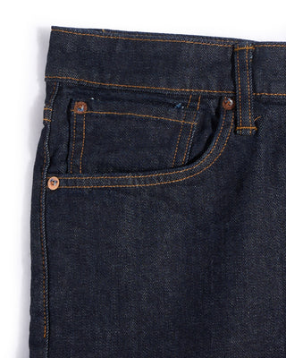 Edwin Made In Japan Regular Fit Aomori Stretch Rinsed Denim Indigo 4 6726