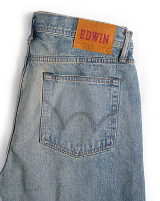Edwin Made In Japan Regular Fit Selvedge Washed Kamakura Denim Light Blue 1 6650