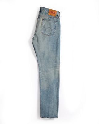 Edwin Made In Japan Regular Fit Selvedge Washed Kamakura Denim Light Blue 6649