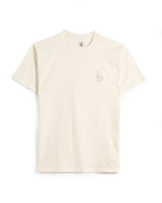 Edwin Smokin Cowgirl Graphic T Shirt Natural 11 6613