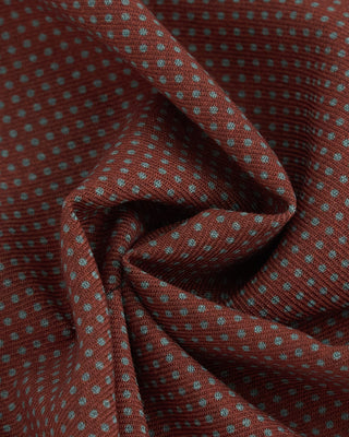 Eton Orange Two Side Wool Flannel Pocket Square Orange 1 2