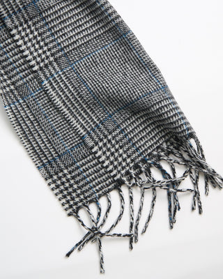 Eton Glencheck Scarf Grey  1