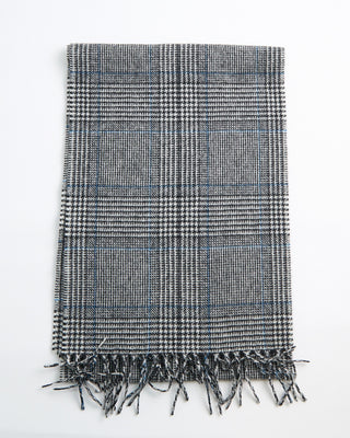 Eton Glencheck Scarf Grey  2